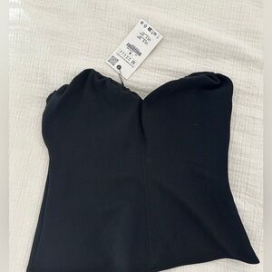 Zara Black Sweetheart Corset